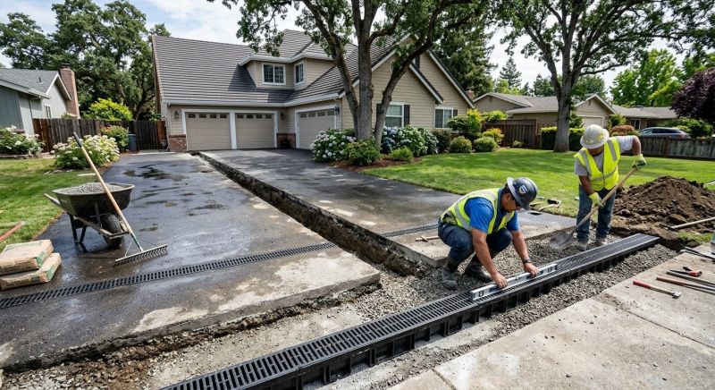 Landscape Drainage Installation Service